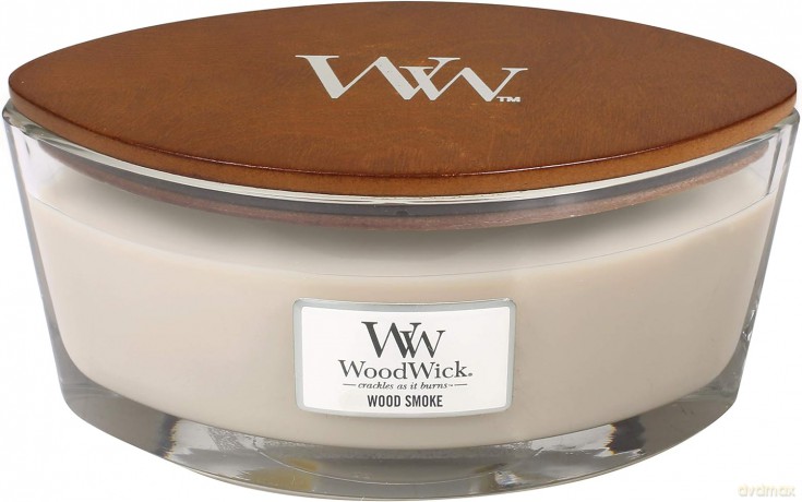 WoodWick Scented candle boat Wood Smoke 453 g