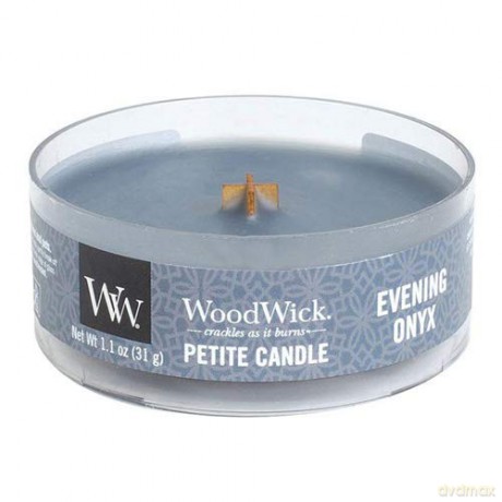 WoodWick Scented candle Petite Evening Onyx 31 g