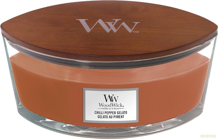 WoodWick Scented candle ship Chilli Pepper Gelato 453.6 g