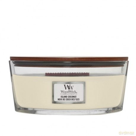 WoodWick Scented candle ship Island Coconut 453.6 g