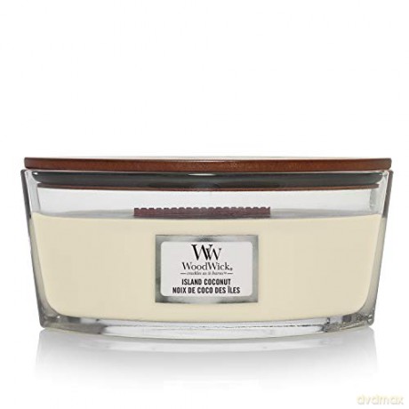 WoodWick Scented candle ship Island Coconut 453.6 g