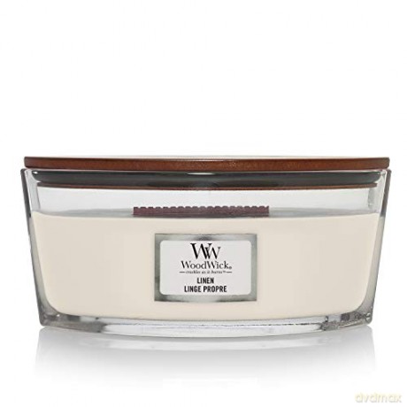 WoodWick Scented candle ship Linen 453.6 g