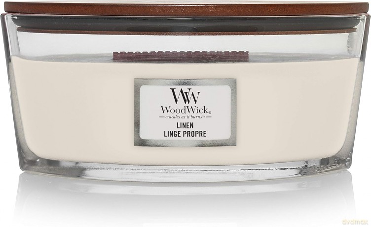 WoodWick Scented candle ship Linen 453.6 g