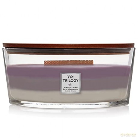 WoodWick Scented candle ship Trilogy Amethyst Sky 453.6 g
