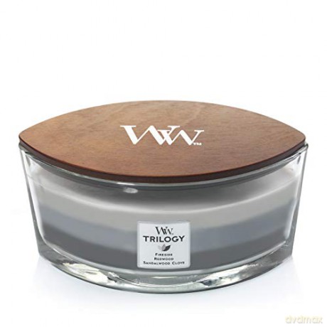 WoodWick Scented candle ship Trilogy Warm Woods 453 g