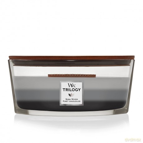 WoodWick Scented candle ship Trilogy Warm Woods 453 g