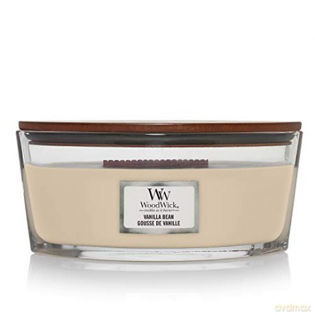 WoodWick Scented candle ship Vanilla Bean 453.6 g