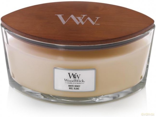 WoodWick Scented candle ship White Honey 453.6 g
