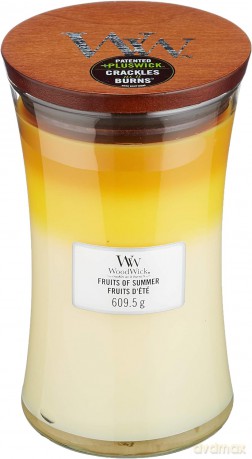 WoodWick Scented candle Trilogy Fruits Of Summer 609.5 g