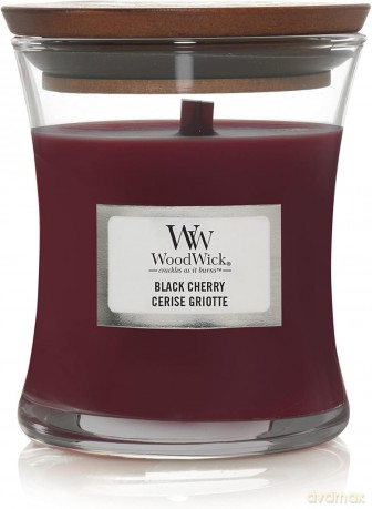 WoodWick Scented candle vase Black Cherry 275 g