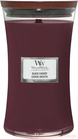 WoodWick Scented candle vase Black Cherry 609.5 g