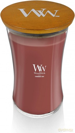WoodWick Scented candle vase Cinnamon Chai 609.5 g