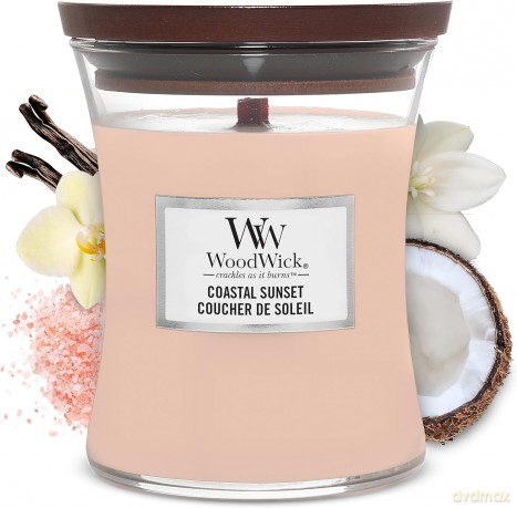 WoodWick Scented candle vase Coastal Sunset 275 g