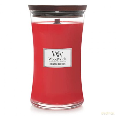 WoodWick Scented candle vase Crimson Berries 609 g