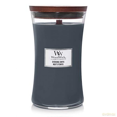 WoodWick Scented candle vase Evening Onyx 609.5 g