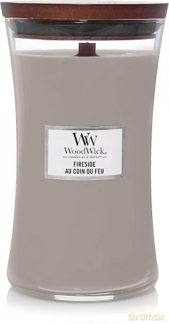 WoodWick Scented candle vase Fireside 609,5 g