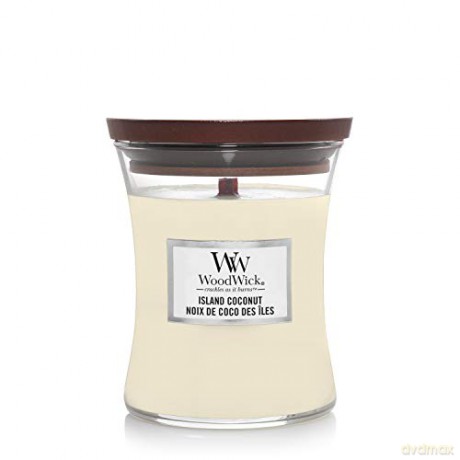 WoodWick Scented candle vase Island Coconut 275 g