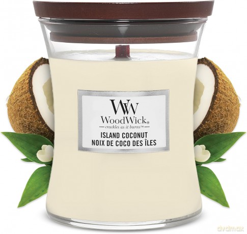 WoodWick Scented candle vase Island Coconut 275 g