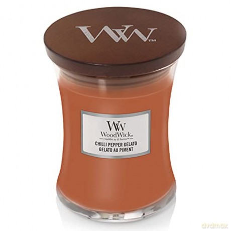WoodWick Scented candle vase medium Chilli Pepper Gelato 275 g