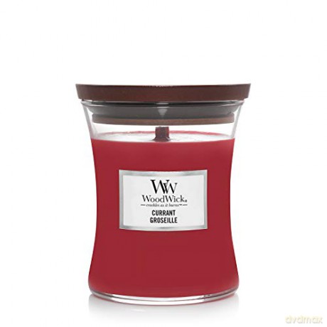 WoodWick Scented candle vase medium Currant 275 g