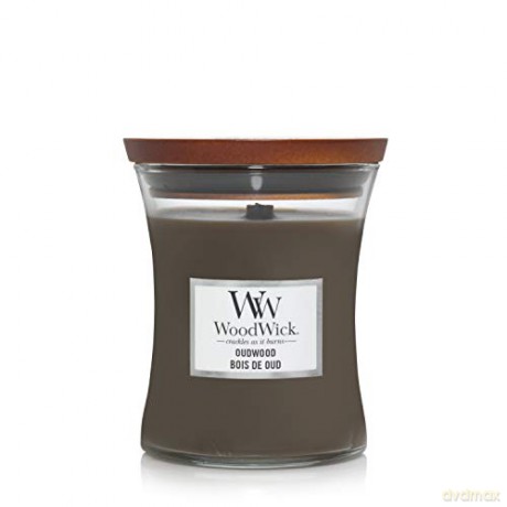 WoodWick Scented candle vase Oudwood 275 g