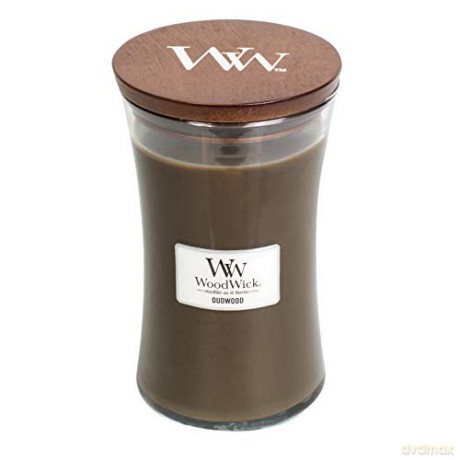 WoodWick Scented candle vase Oudwood 609,5 g