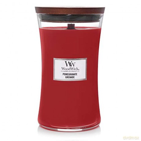 WoodWick Scented candle vase Pomegranate 609.5 g