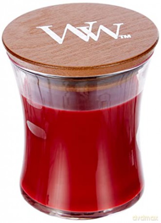 WoodWick Scented candle vase small Pomegranate 85 g