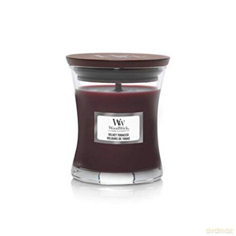 WoodWick Scented candle vase small Velvet Tobacco 85 g