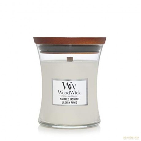 WoodWick Scented candle vase Smoked Jasmine 275 g