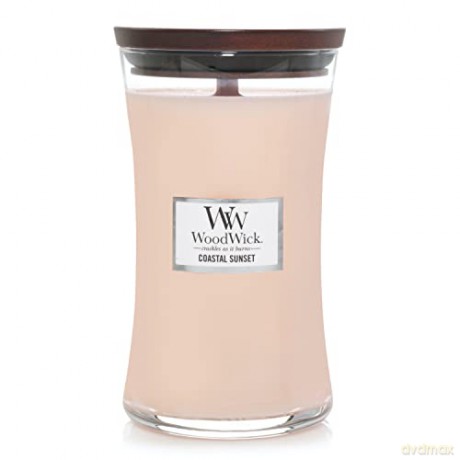 WoodWick Scented candle vase Soft Chambray 609.5 g