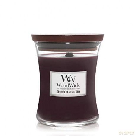 WoodWick Scented candle vase Spiced Blackberry 275 g