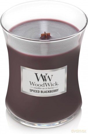 WoodWick Scented candle vase Spiced Blackberry 275 g