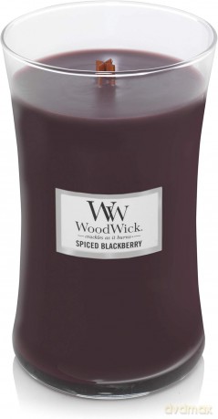 WoodWick Scented candle vase Spiced Blackberry 609.5 g