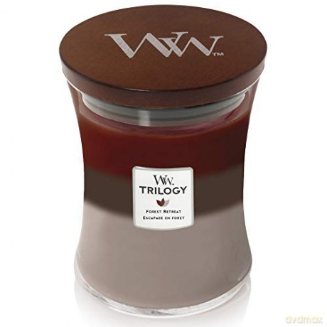 WoodWick Scented candle vase Trilogy Forest Retreat 275 g