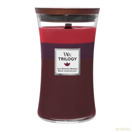 WoodWick Scented candle vase Trilogy Sun-Ripened Berries 609.5 g