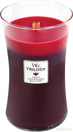 WoodWick Scented candle vase Trilogy Sun-Ripened Berries 609.5 g