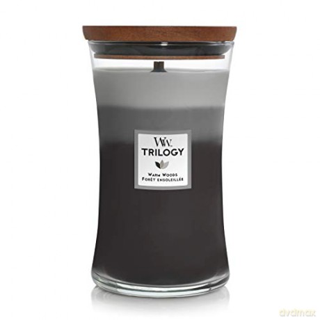 WoodWick Scented candle vase Trilogy Warm Woods 609.5 g
