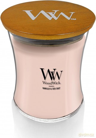 WoodWick Scented candle vase Vanilla & Sea Salt 275 g