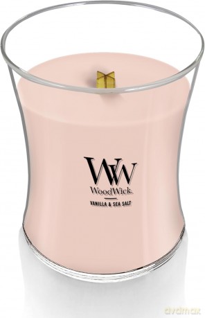 WoodWick Scented candle vase Vanilla & Sea Salt 275 g