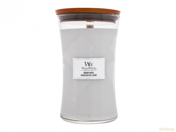 WoodWick Scented candle vase Warm Wool 609.5 g
