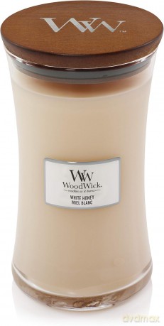 WoodWick Scented candle vase White Honey 609.5 g