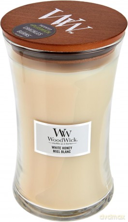 WoodWick Scented candle vase White Honey 609.5 g