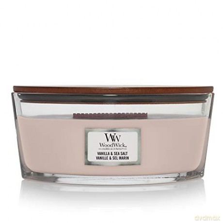 WoodWick Sea Salt & Vanilla Scented Candle 453 g