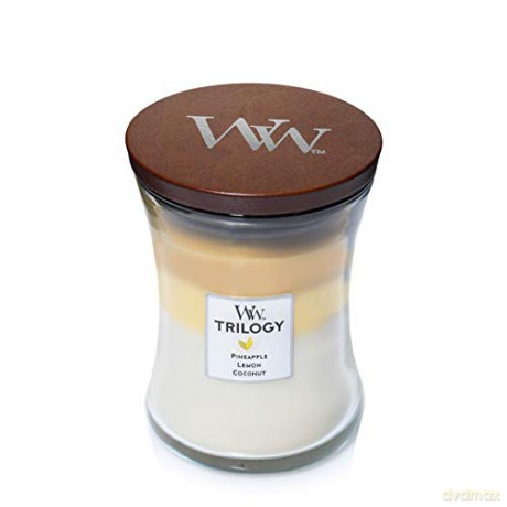 WoodWick Trilogy Fruits Of Summer Scented Candle 275 g