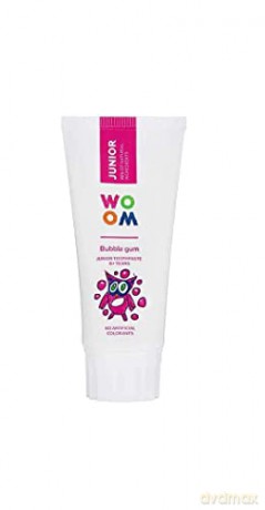 WOOM Children´s toothpaste Junior Bubble Gum (Junior Toothpaste 6+ Years) 50 ml