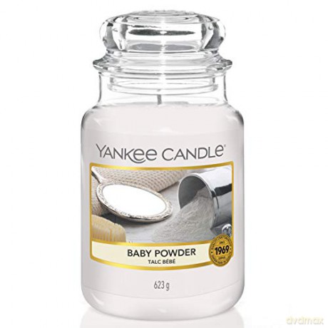 Yankee Candle Aromatic Candle Candle Classic Big Baby Powder 623 g