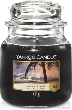 Yankee Candle Aromatic Candle Classic Black Coconut 411 g