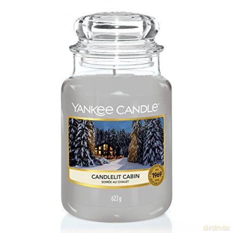 Yankee Candle Aromatic candle Classic large Candlelit Cabin 623 g