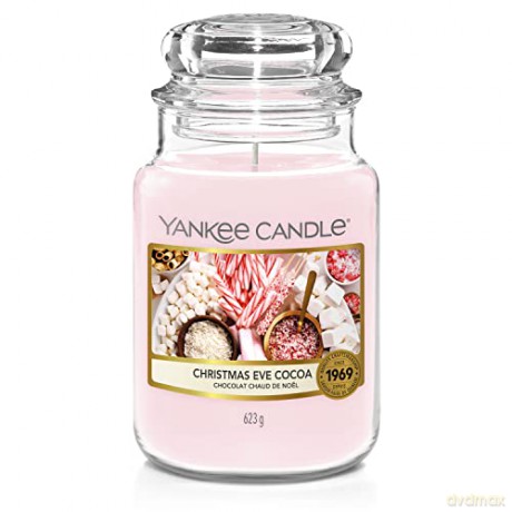 Yankee Candle Aromatic candle Classic large Christmas Eve Cocoa 623 g